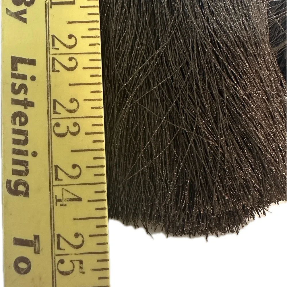 4 Elegant Large Brown Tassel Curtin Tiebacks